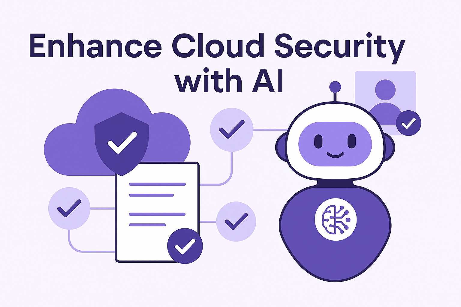How do I enhance cloud security with AI?
